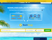 Tablet Screenshot of beachcheck.com